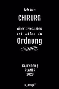 Kalender 2020 für Chirurgen / Chirurg / Chirurgin