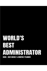 World's Best Administrator Planner