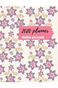 2020 Planner Monthly and Weekly