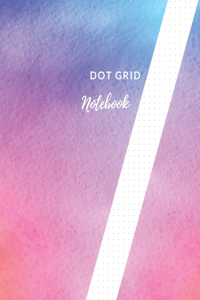 Dot Grid Notebook: Softly Colored Design Dotted Notebook/JournalLarge (8.5 x 11)" Dot Grid Composition Notebook