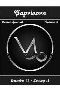 Capricorn Zodiac Journal - Volume 2
