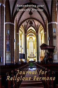 Journal for Religious Sermons