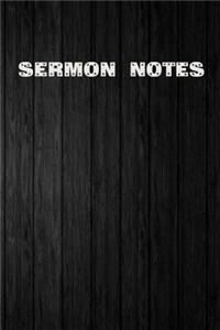 Sermon Notes