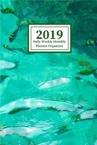 2019 Daily Weekly Monthly Planner Organizer