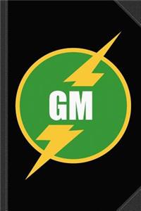 Groomsmen GM LOGO Journal Notebook