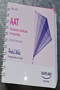 FOUNDATION CERTIFICATE IN ACCOUNTING SYNOPTIC TEST ASSESSMENT - POCKET NOTES