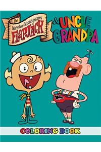 The Marvelous Misadventures of Flapjack and Uncle Grandpa Coloring Book