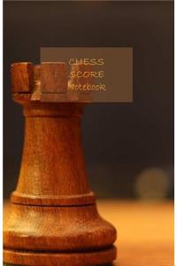 Chess Score Notebook