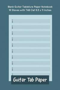 Guitar Tab Paper