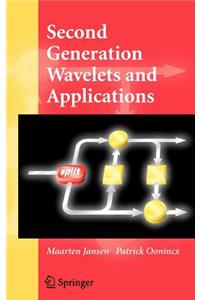 Second Generation Wavelets and Applications