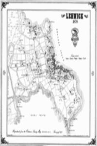 Lerwick 1878 Map