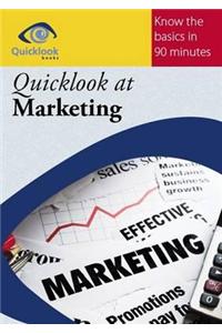 Quicklook at Marketing