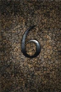 Monogram 6 Any Day Planner Notebook