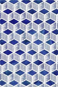 Journal Notebook Cubes Pattern 12