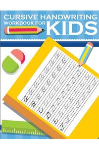 Cursive handwriting workbook for kids