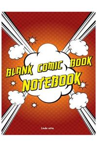 Blank Comic Book Notebook