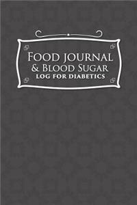 Food Journal & Blood Sugar Log for Diabetics