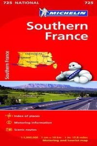 Southern France Map 2015