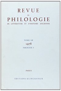 Revue de Philologie 1978/T52,1