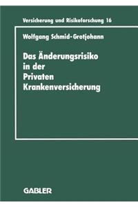 Das Änderungsrisiko in der Privaten Krankenversicherung