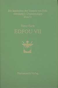 Die Inschriften Des Tempels Von Edfu / Abteilung I