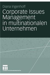 Corporate Issues Management in multinationalen Unternehmen