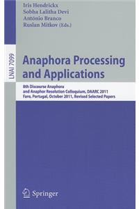 Anaphora Processing and Applications