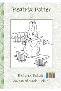 Beatrix Potter Ausmalbuch Teil 5 ( Peter Hase )