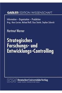 Strategisches Forschungs- Und Entwicklungs-Controlling