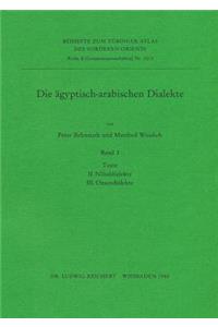 Die Agyptisch-Arabischen Dialekte
