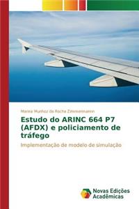 Estudo do ARINC 664 P7 (AFDX) e policiamento de tráfego