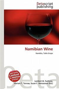 Namibian Wine