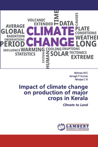 Impact of climate change on production of major crops in Kerala