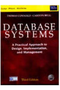 Database Systems: A Practical Approach To Design, Implementation, And Management, 3E