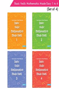 Vedic Mathematics Book Set (Set of 4) | Vedic Maths Books for Beginners |Vedic Maths Book for Kids
