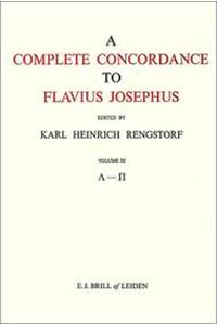 Complete Concordance to Flavius Josephus, Volume 3 L-Pi (Λ-Π)