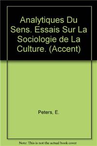 Analytiques Du Sens