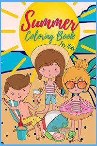 Summer Coloring Book For Kids