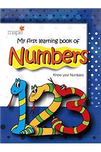 My First Learning Book of Numbers