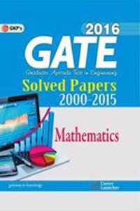 Gate Paper Mathematics 2016 (Solved Paper 2000-2015),