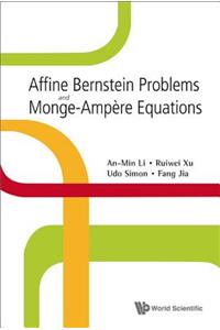 Affine Bernstein Problems and Monge-Ampere Equations