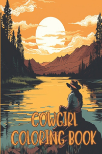 Cowgirl Coloring Book