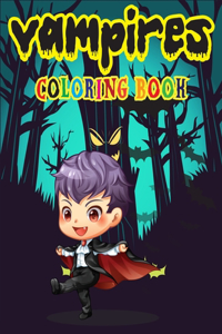 Vampires Coloring Book