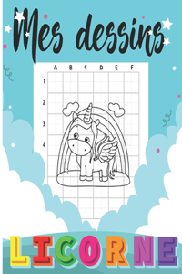 Mes dessins licorne