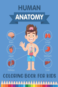 Human Anatomy Coloring Book for Kids