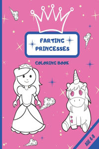 Farting Princesses Coloring Book