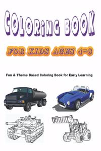 coloring book for kids ages 4-8