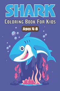 Shark Coloring Book for Kids