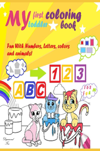 My First Toddler Coloring Book