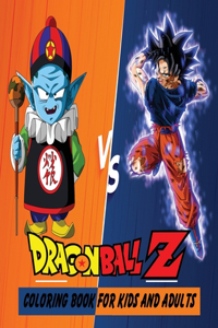 Dragon Ball Z Coloring Book For Kids And Adults